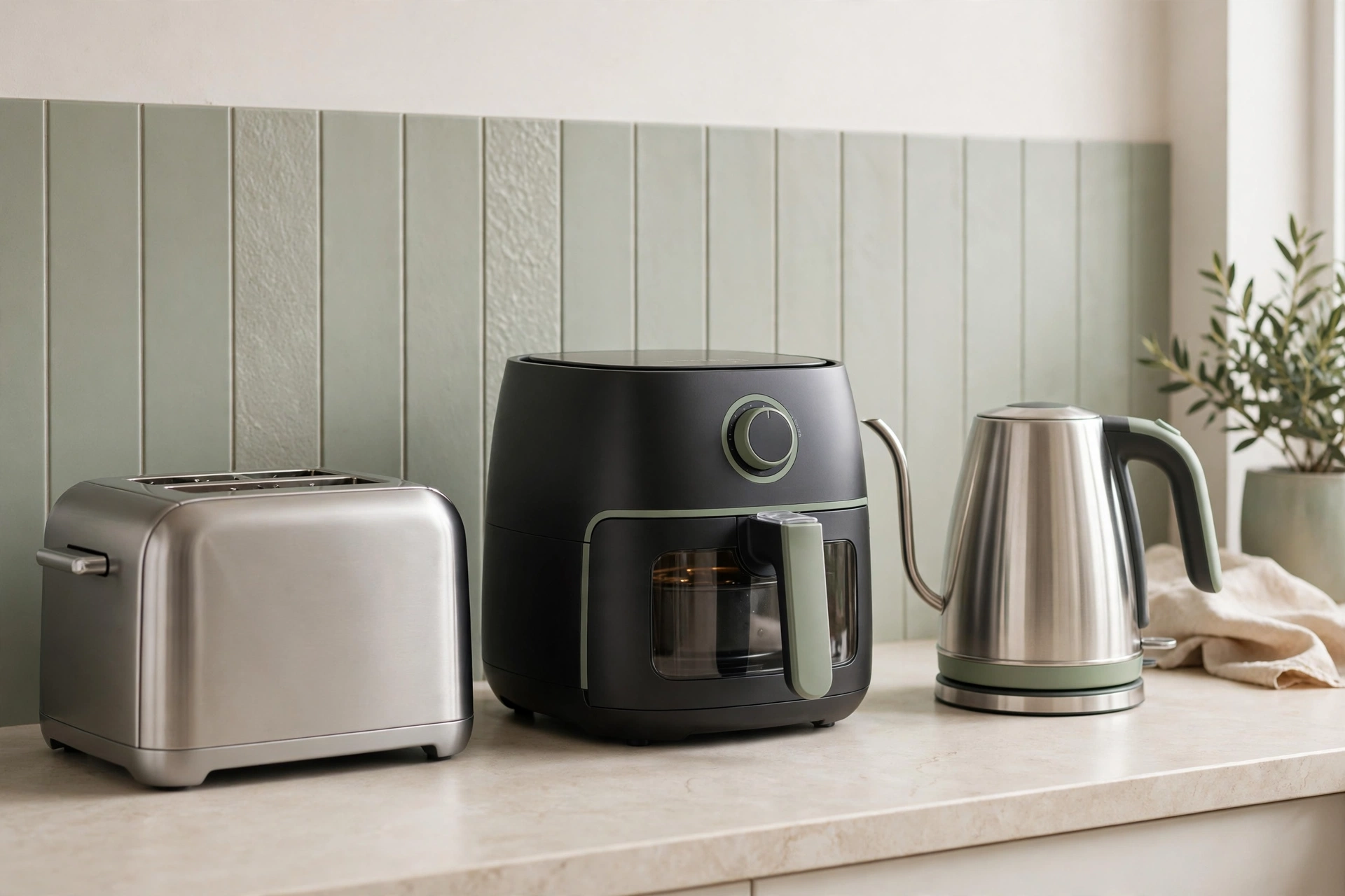 Small kitchen appliance on a countertop